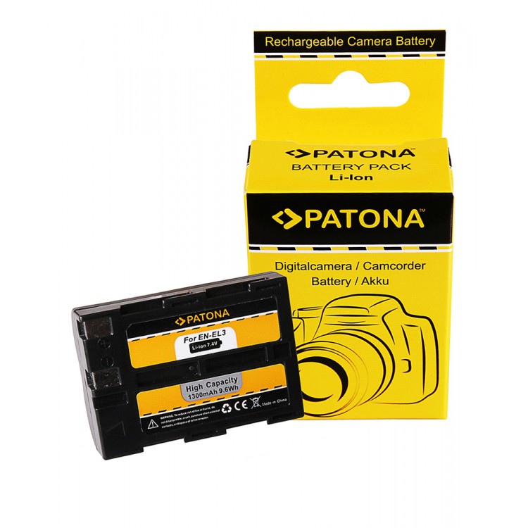 Acumulator /Baterie PATONA pentru NIKON D50, D70, D100 SLR SD9- 1035