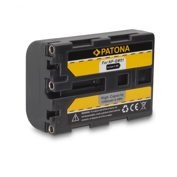 Acumulator Patona tip Sony | NP-FM55H | NP-FM50 | NP-QM51