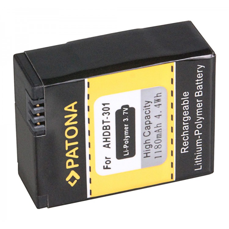 Acumulator PATONA tip GoPro HD Hero 3 AHDBT-201 AHDBT-301