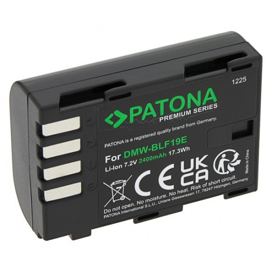 PATONA Premium | Acumulator tip Panasonic DMW-BLF19 E 2400mAh