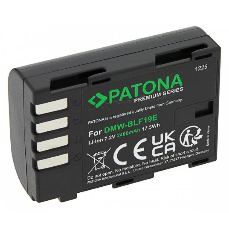 PATONA Premium | Acumulator tip Panasonic DMW-BLF19 E 2400mAh