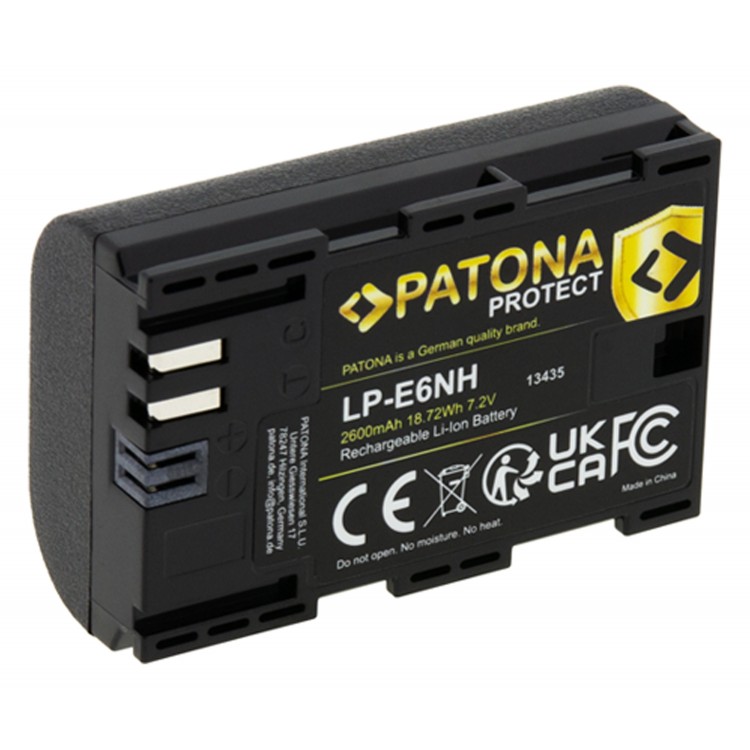 Acumulator PATONA Protect tip Canon LP-E6NH Canon EOS R5 EOS R6 R6II R7