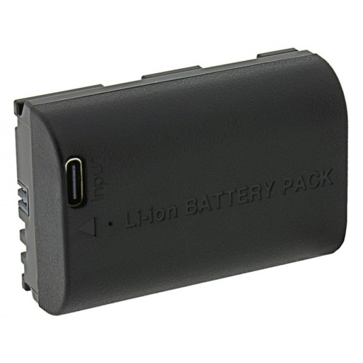 Acumulator Patona Platinum LP-E6, port USB-C , 2400mAh, pentru Canon EOS 60D 70D 80D 5D 6D 7D Blackmagic Pocket Cinema Camera 4K, Blackmagic Pocket Cinema Camera 6K