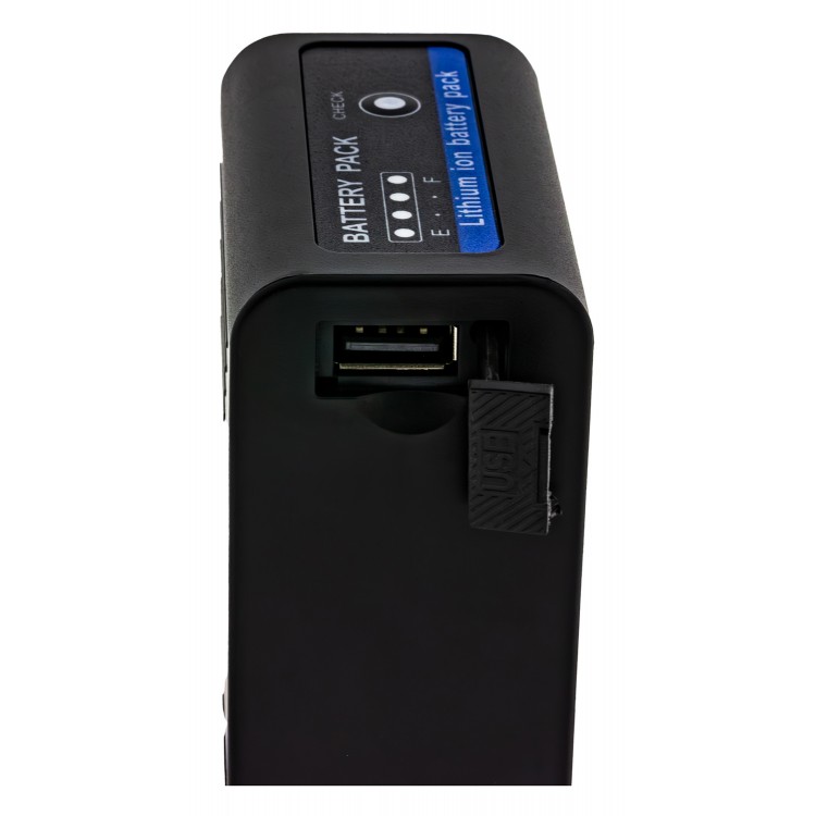 Acumulator Patona Platinum NP-F970 PD20W USB-A 5V/2A, functie Power Bank, port USB-C, 10500 mAh