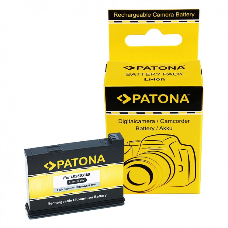 Acumulator PATONA pentru Insta 360 X3 CINAQBT/A