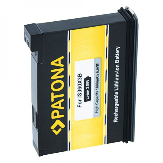 Acumulator PATONA pentru Insta 360 X3 CINAQBT/A