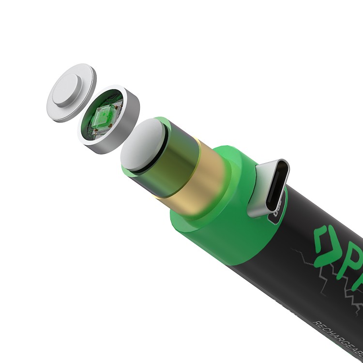 Set 4 bucati, acumulatori AA Patona Premium USB-C, reincarcabili, descarcare lenta, 2000mAh 1,5V, include cablu de incarcare