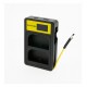 Incarcator smart DUAL USB LCD PATONA pentru 2 acumulatori Canon LP-E6