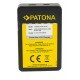 Incarcator smart DUAL USB LCD PATONA pentru 2 acumulatori Canon LP-E6