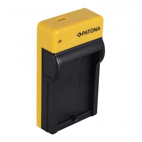 Incarcator slim micro-USB PATONA pentru acumulator Canon LP-E5