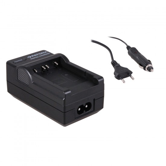 PATONA | Incarcator 2in1 pentru acumulator Panasonic DMW-BCG10 DMW-BCG10E DMW-BCF10 DMW-BCF10E