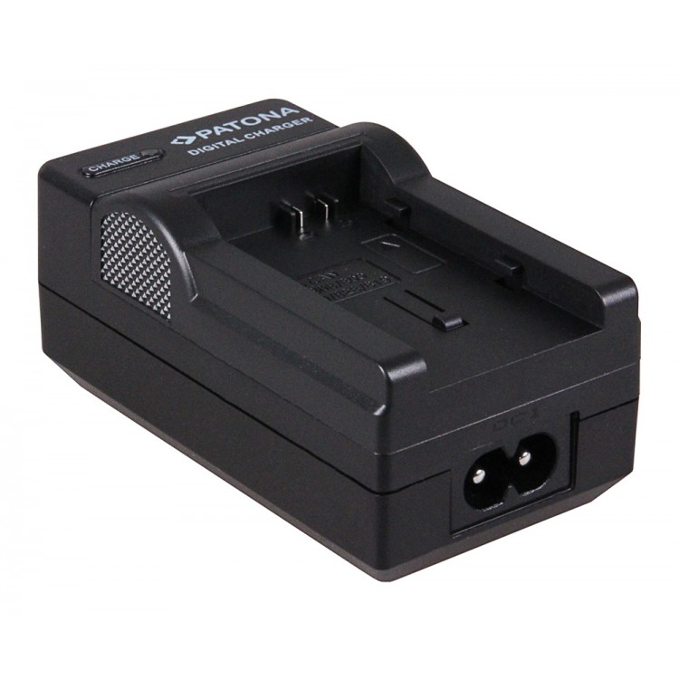 Incarcator foto 2 in 1, Patona, Compatibil Canon, BP-808/BP-809, 230V/12V, Negru