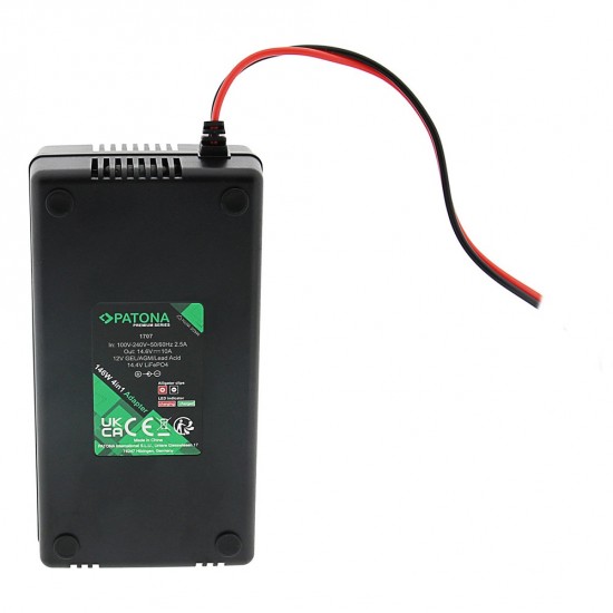 Incarcator Patona Premium 4 in 1 pentru baterii Gel, AGM, Plumb acid si LiFePO4