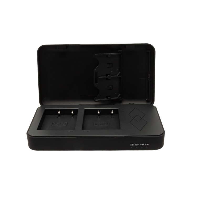 Incarcator Dual USB Patona NP-W126 cu functie Power Bank si spatiu pentru 2x carduri SD pentru Fuji FinePix