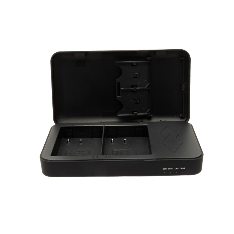 Incarcator Dual USB Patona DMW-BLK22 cu functie Power Bank si spatiu pentru 2x carduri SD pentru Panasonic DC-S5 G9 GH5 GH5S GH6