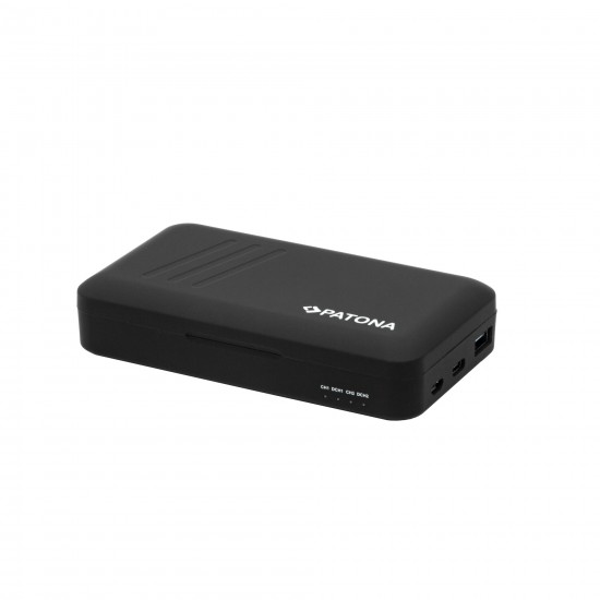 Incarcator Dual USB Patona NP-FW50 cu functie Power Bank si spatiu pentru 2x carduri SD pentru Sony NP-FW50 NEX.3 NEX.5NEX-7 NEX-C3 A33 A55