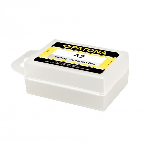 Cutie de depozitare/transport a bateriei PATONA pentru Canon NP-LPE6NH NP-FZ100 NP-FW50