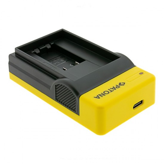 Incarcator USB PATONA Slim cu intrare USB-C pentru Leica BP-SCL1 M8 M9 M9 14464 M9-M M9-P ME BLI-312