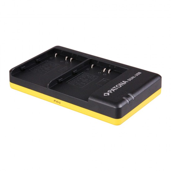 Incarcator PATONA DUAL USB pentru 2 acumulatori Nikon EN-EL3E EN-EL3