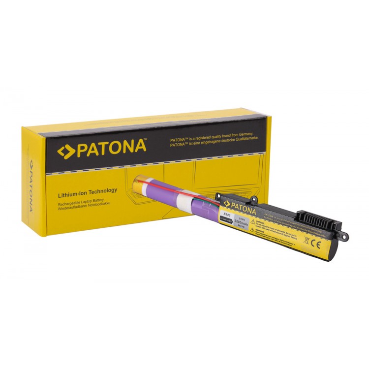 Baterie laptop Li-Ion, Patona, Compatibila cu Asus X540, 2200 mAh, 10.8 V, Negru