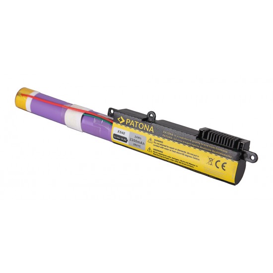 Baterie laptop Li-Ion, Patona, Compatibila cu Asus X540, 2200 mAh, 10.8 V, Negru
