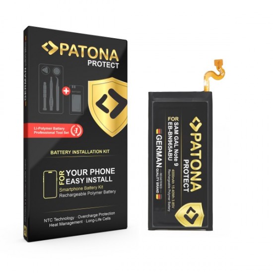 Baterie PATONA PROTECT pentru Samsung Galaxy Note 9 N960F EB-BN965ABU, include kit de instalare