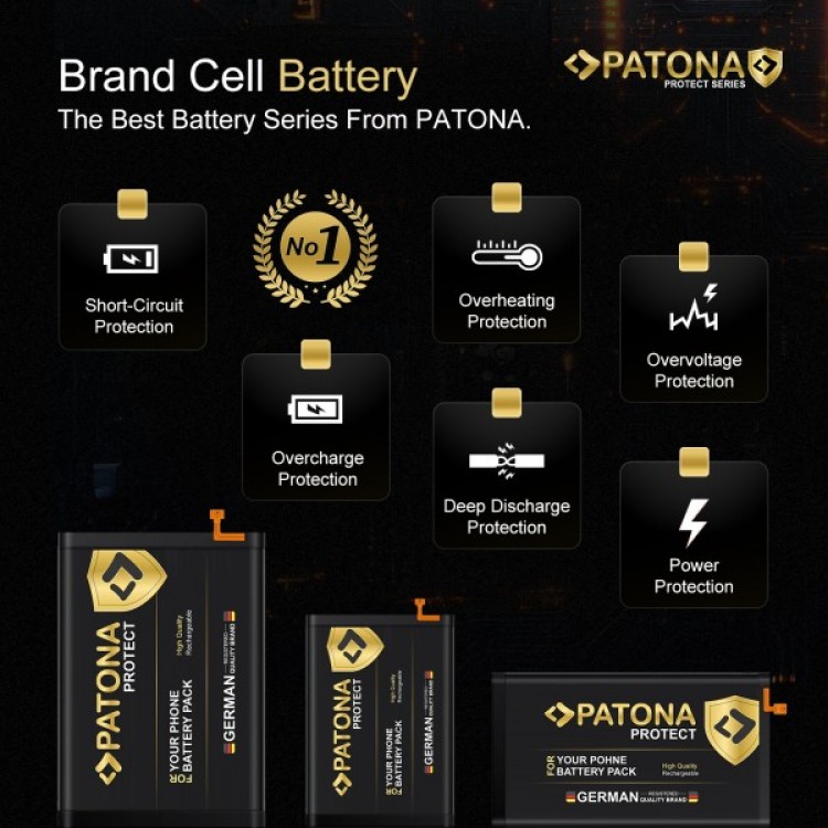 Baterie PATONA PROTECT pentru Samsung Galaxy Note 10 SM-N970F EB-BN970ABU, include kit de instalare