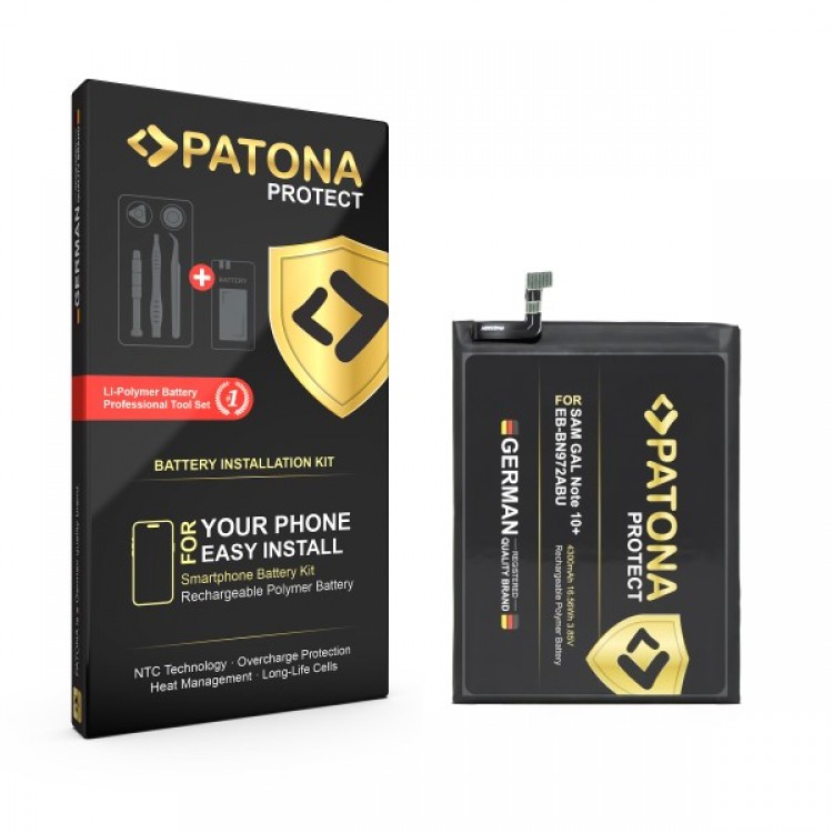 Baterie PATONA PROTECT pentru Samsung Galaxy Note 10 Plus SM-N975F EB-BN972ABU inclusiv kit de instalare