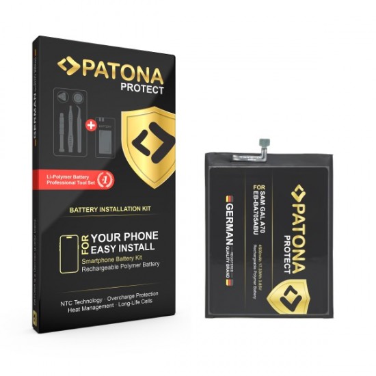 Baterie PATONA PROTECT pentru Samsung Galaxy A70 EB-BA705ABU, include kit de instalare