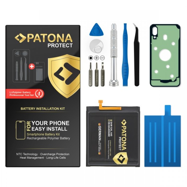 Baterie PATONA PROTECT pentru Samsung Galaxy A40 SM-A405 EB-BA405ABE include kit de instalare