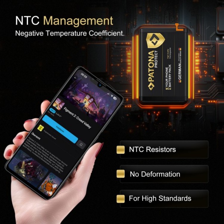 Baterie PATONA PROTECT pentru Huawei P30 HB436380ECW, include kit de instalare