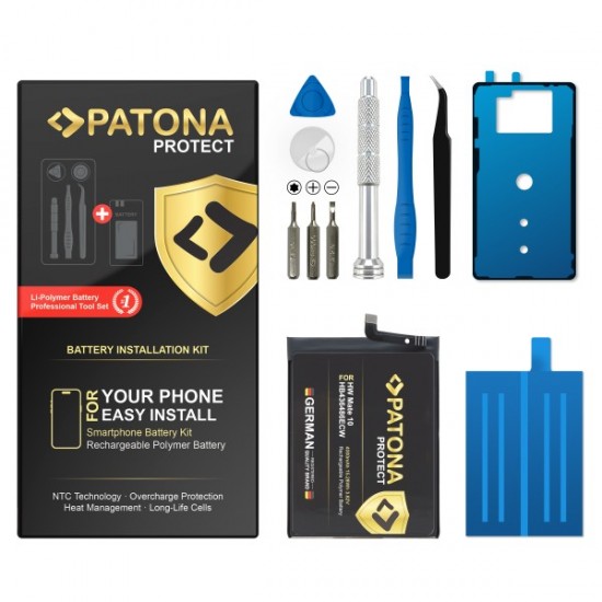 Baterie PATONA PROTECT pentru Huawei Mate 10 Mate 10 Pro P20 Pro HB436486ECW, inclusiv kit de instalare