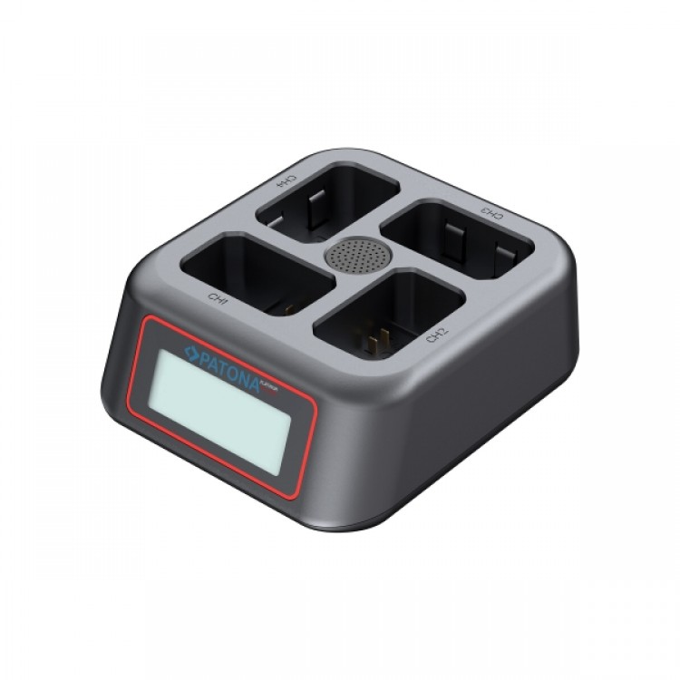 Incarcator rapid PATONA Platinum USB-C PD QC cu 4 porturi pentru Sony NP-FW50