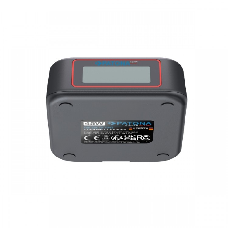 Incarcator rapid PATONA Platinum USB-C PD QC cu 4 porturi pentru Sony NP-FW50