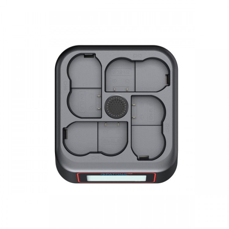 Incarcator rapid PATONA Platinum USB-C PD QC cu 4 porturi pentru Nikon EN-EL15