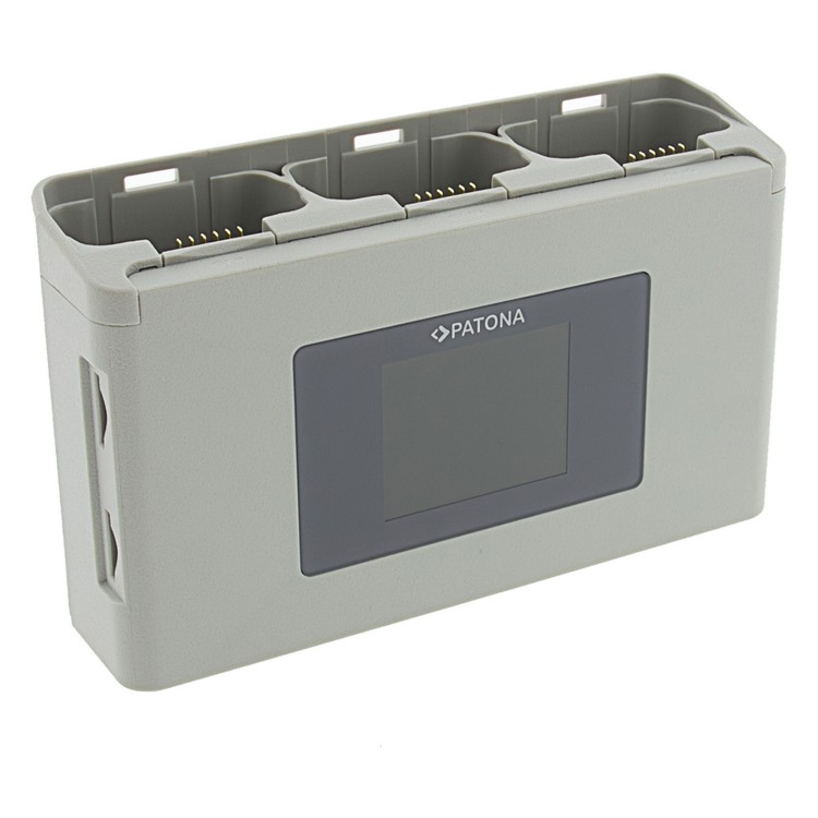 Incarcator triplu Patona Platinum BC-JMI2B pentru DJI Mini 2 Mavic Mini, functie Power Bank