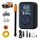 Compresor Auto Portabil Patona 10.3bar 150PSI, Baterie Externa 4000 mAh, Incarcare USB, Ecran Digital, Lanterna LED, Pompa Aer Masina, Umflare Roti, Minge, Bicicleta, Trotineta