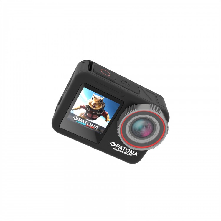 Camera video sport Patona Platinum Action Cam Life SL5, 6K 90fps 64MP, EIS, 170&deg; 7G+IR, rezistent la apa, RC, Wifi
