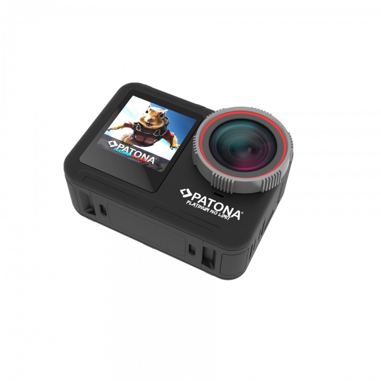 Camera video sport Patona Platinum Action Cam Life SL5, 6K 90fps 64MP, EIS, 170&deg; 7G+IR, rezistent la apa, RC, Wifi