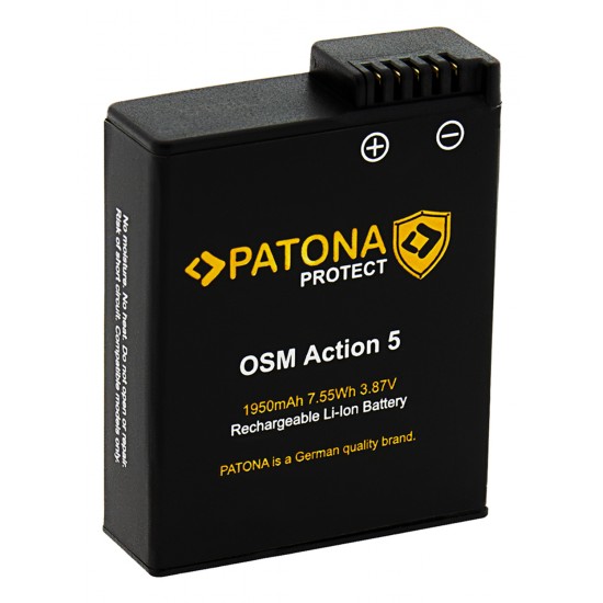 Acumulator Patona Protect BCX202 pentru DJI Osmo Action 3, 4 si 5