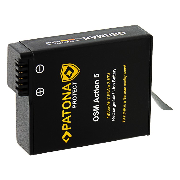Acumulator Patona Protect BCX202 pentru DJI Osmo Action 3, 4 si 5