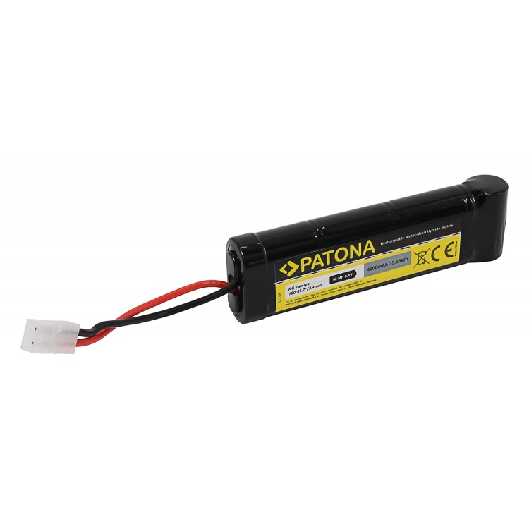 Baterie PATONA RC 8, 4V 4200mAh Vehicule RC Tamiya Ni-MH cu conector Tamiya