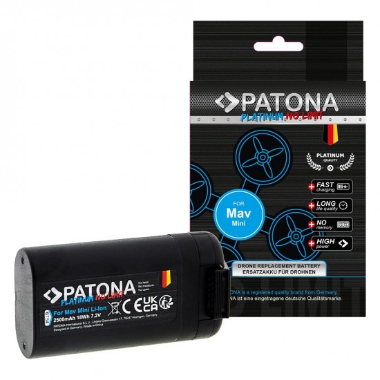 Acumulator Patona Platinum, pentru DJI Mavic Mini CP.MA.00000135.01 MB2-2400mAh-7.2V