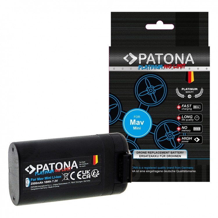 Acumulator Patona Platinum, pentru DJI Mavic Mini CP.MA.00000135.01 MB2-2400mAh-7.2V