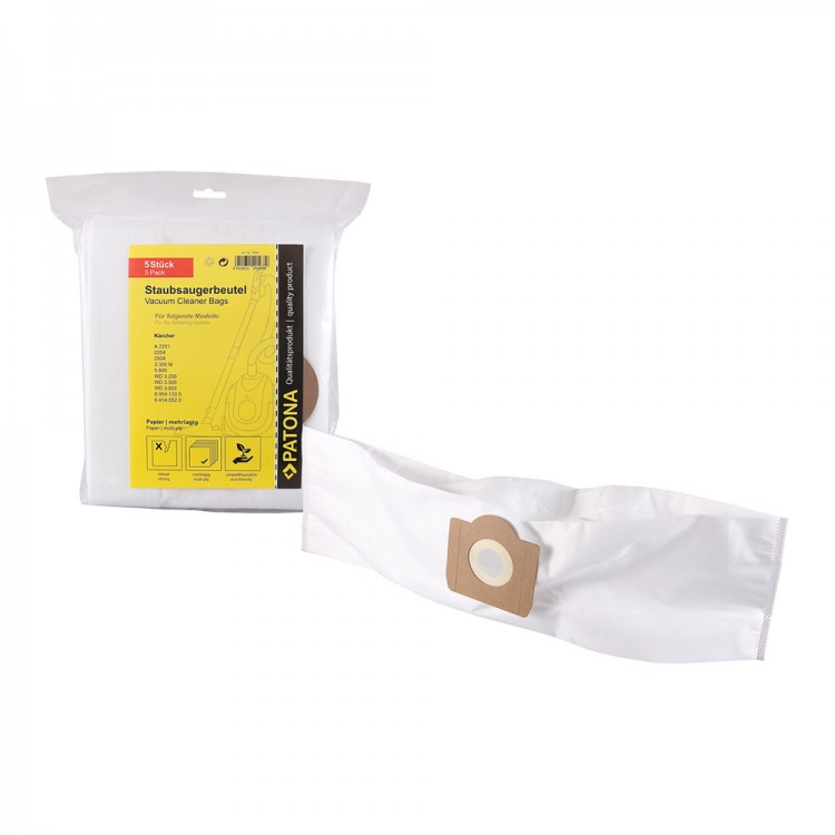 Set de 5 buc saci sintetici pentru aspirator Karcher WD3 6.959-130.0