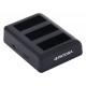 Incarcator triplu PATONA pentru acumulator GoPro Hero 9 AHDBT901 ADBAT001