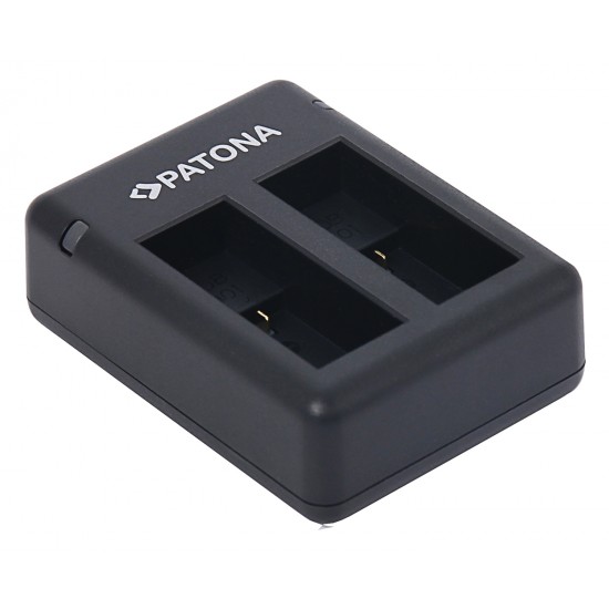 Incarcator PATONA DUAL USB pentru 2 acumulatori GoPro Hero 9 AHDBT901 ADBAT001