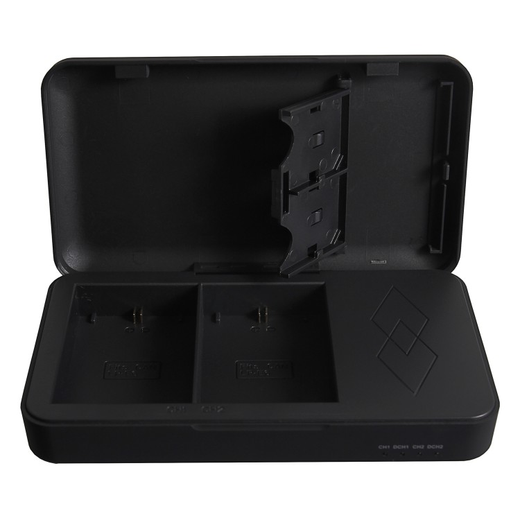 Incarcator Foto Dual Canon, Patona, LP-E6/LP-E6N/LP-E6NH, Cu baterie externa, Compatibil cu Canon EOS 5D/Blackmagic Pocket Cinema Camera 6K