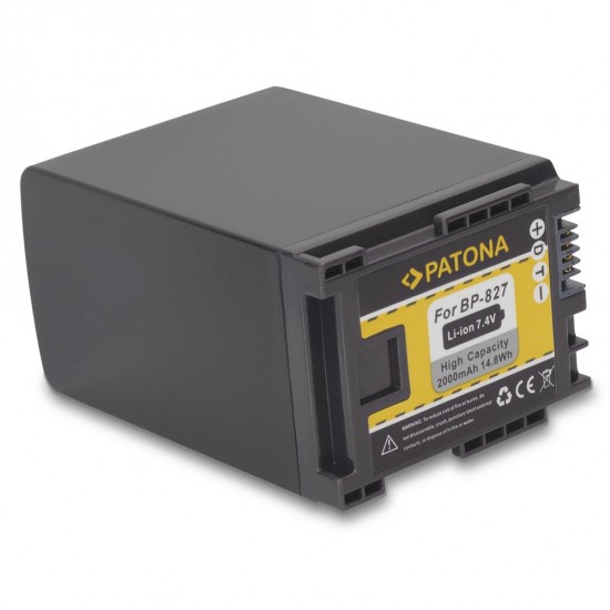 PATONA | Acumulator tip Canon BP-827
