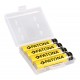 Set 4 bucati, acumulatori AAA Patona, 900 mAh, reincarcabili, descarcare lenta, gata de utilizare, include cutie depozitare